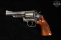 1982 Smith & Wesson (S&W) Model 19 Combat Magnum, -5 .357 Mag. Polished Silver in Good Condition Image 3