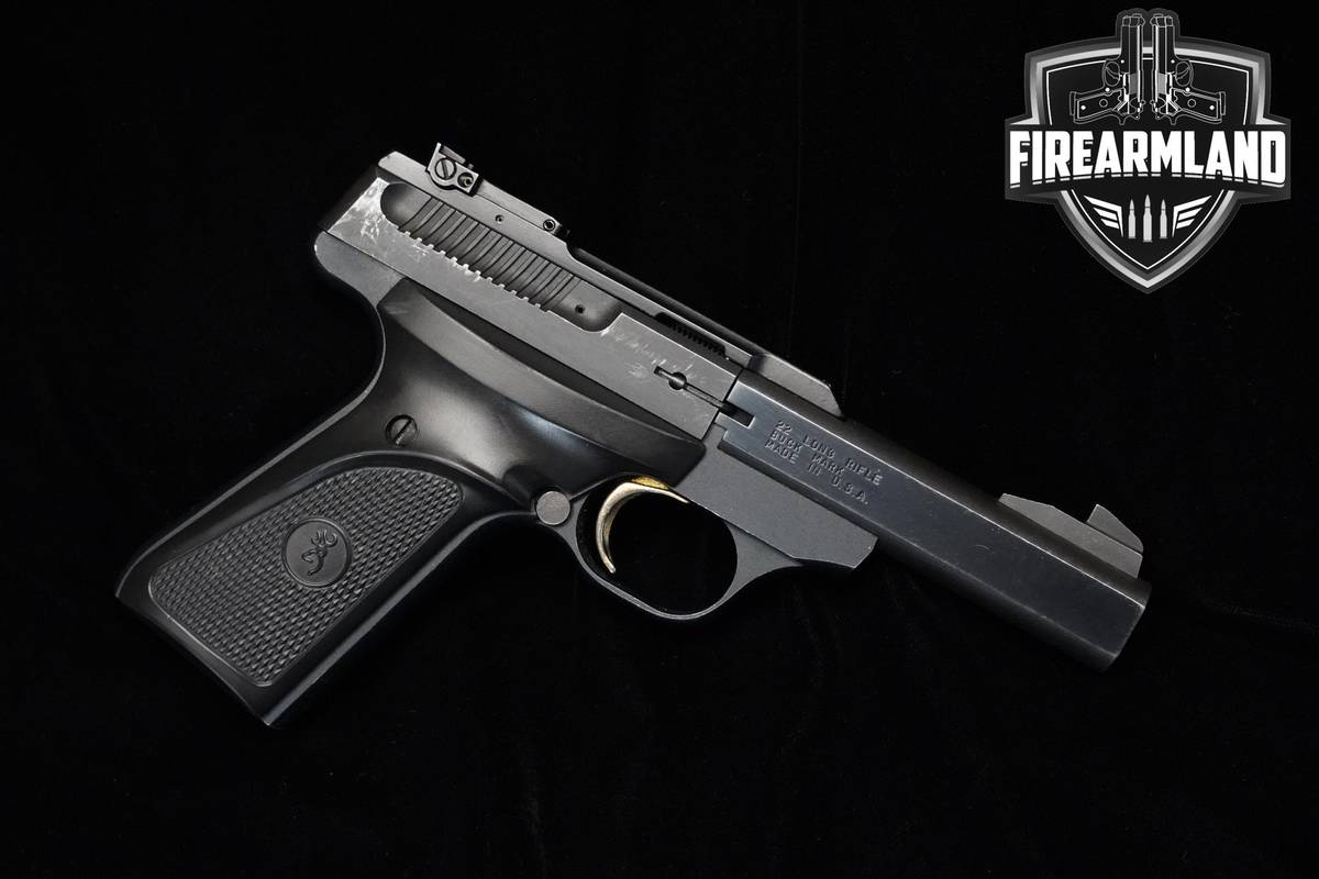 1992 Browning Buck-Mark Micro 22LR 4" Blued Browning Buckmark