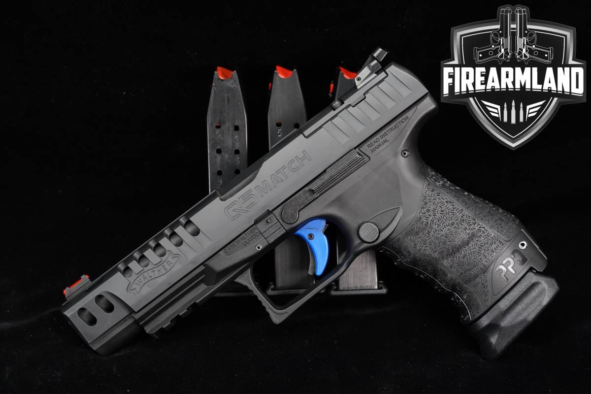 Walther PPQ Q5 Match M2 9mm Optics-Ready 5" +4 MAGS
