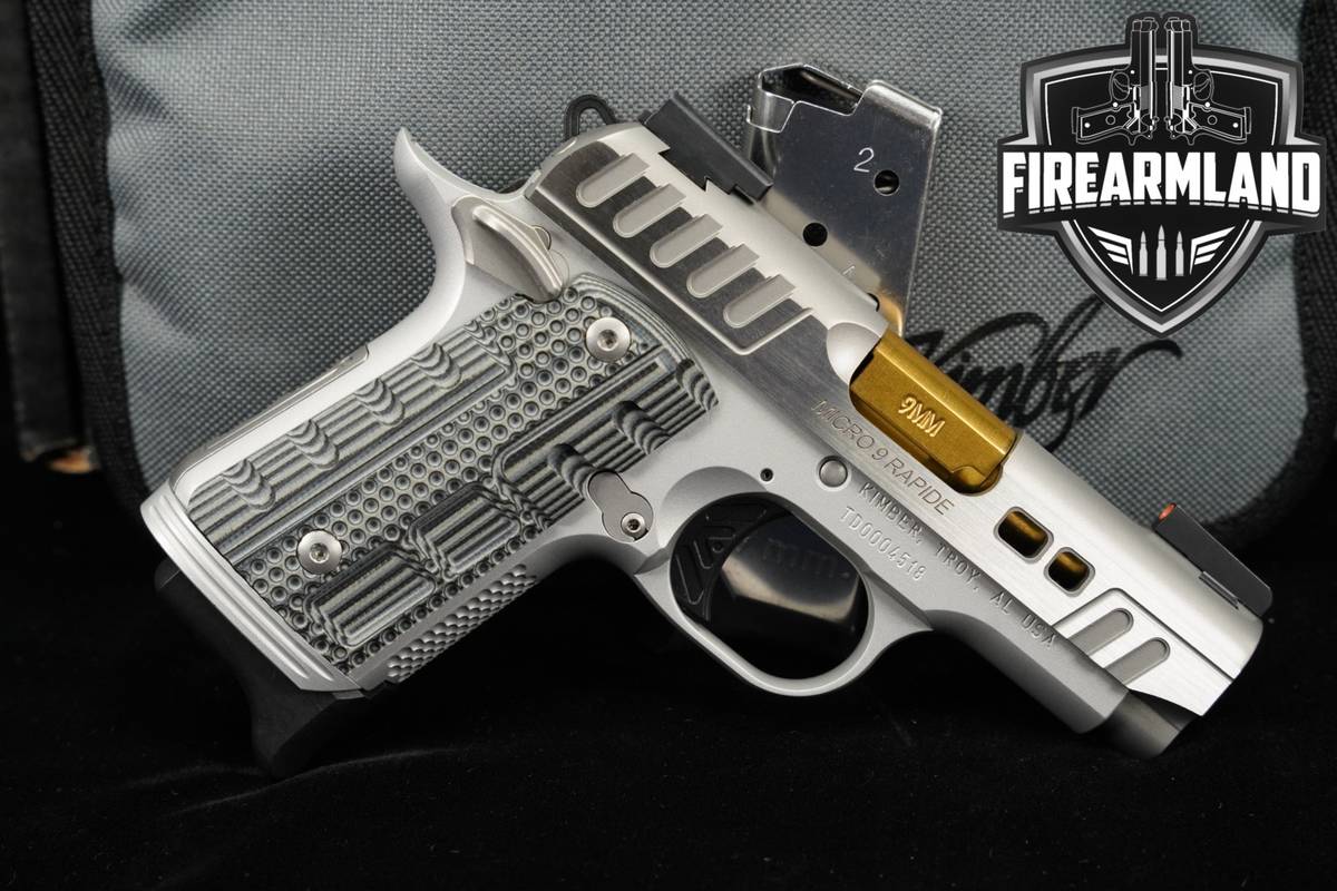 Kimber Micro 9 Rapide Dawn 9mm 3.15 Micro9 +2 MAGS & ORIG BOX