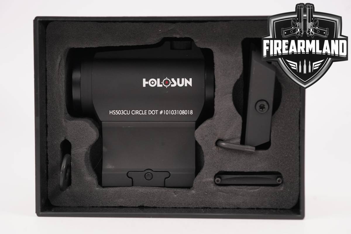 Holosun HS503CU 2 MOA Dot & 65 Circle Red Sight HS-503CU +ORIG BOX