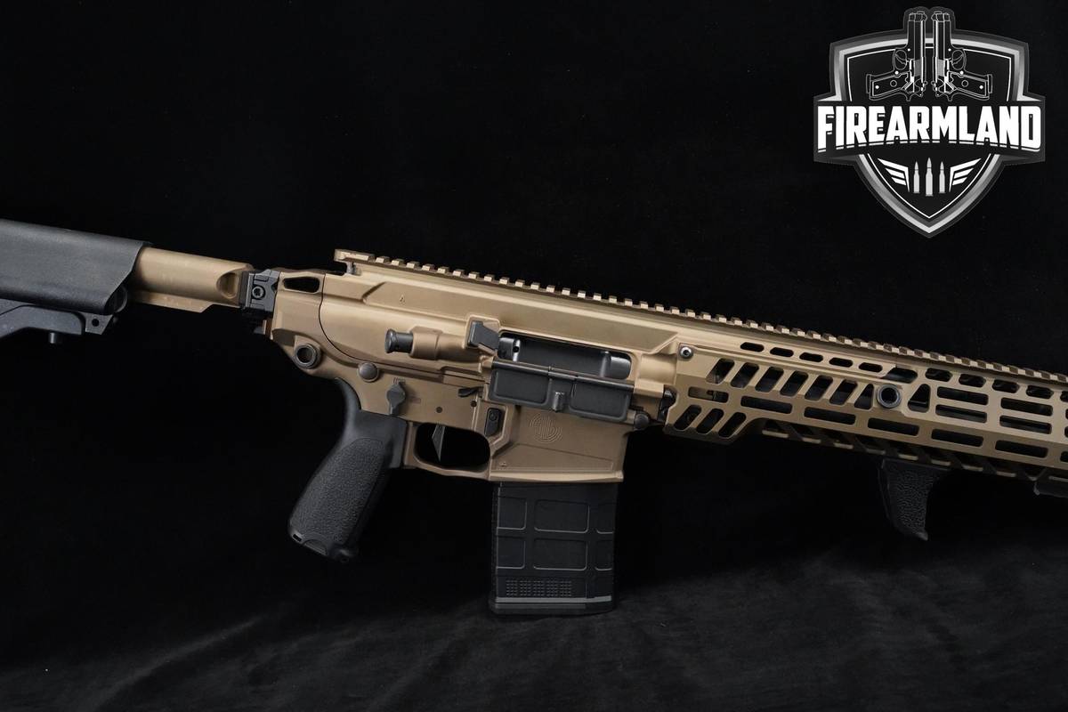 Sig Sauer MCX SPEAR 7.62 NATO 16" Coyote Anodized XM7 +GEISSELE TRIGGER