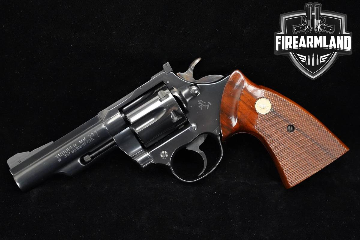 VINTAGE! 1977 Colt Trooper MK III 357 Magnum 4" Colt-Trooper MK3 Mark-3