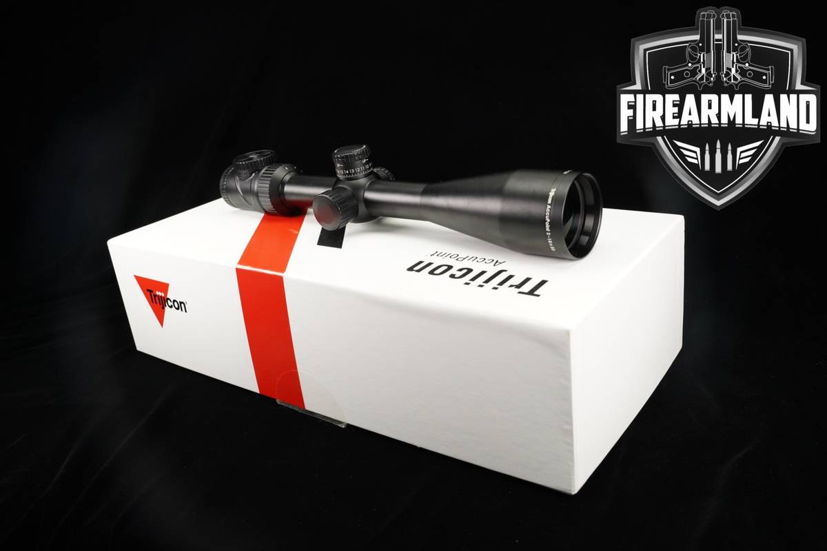 Trijicon AccuPoint 3-18X50mm MOA Ranging Crosshair W/ Green Dot SFP Scope
