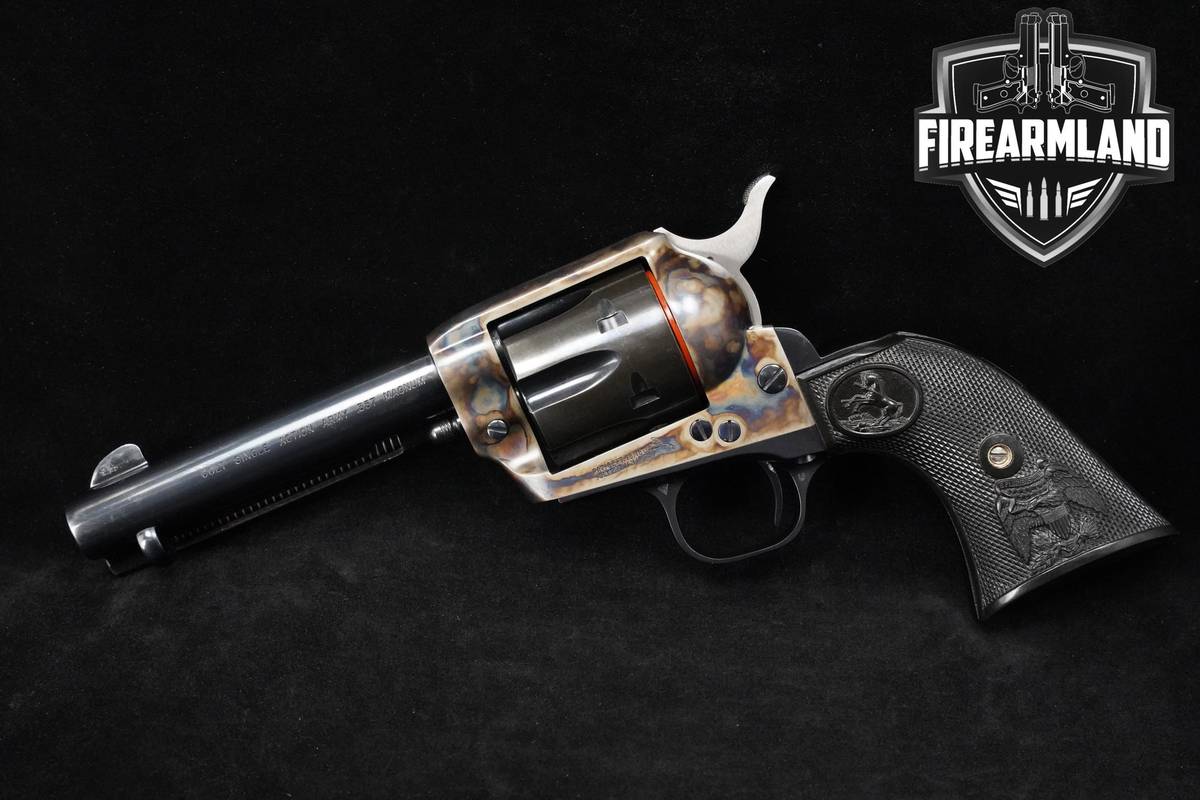2002 Colt Single Action Army Gen-3 357-Magnum 4.75" Colt SAA +ORIG CASE