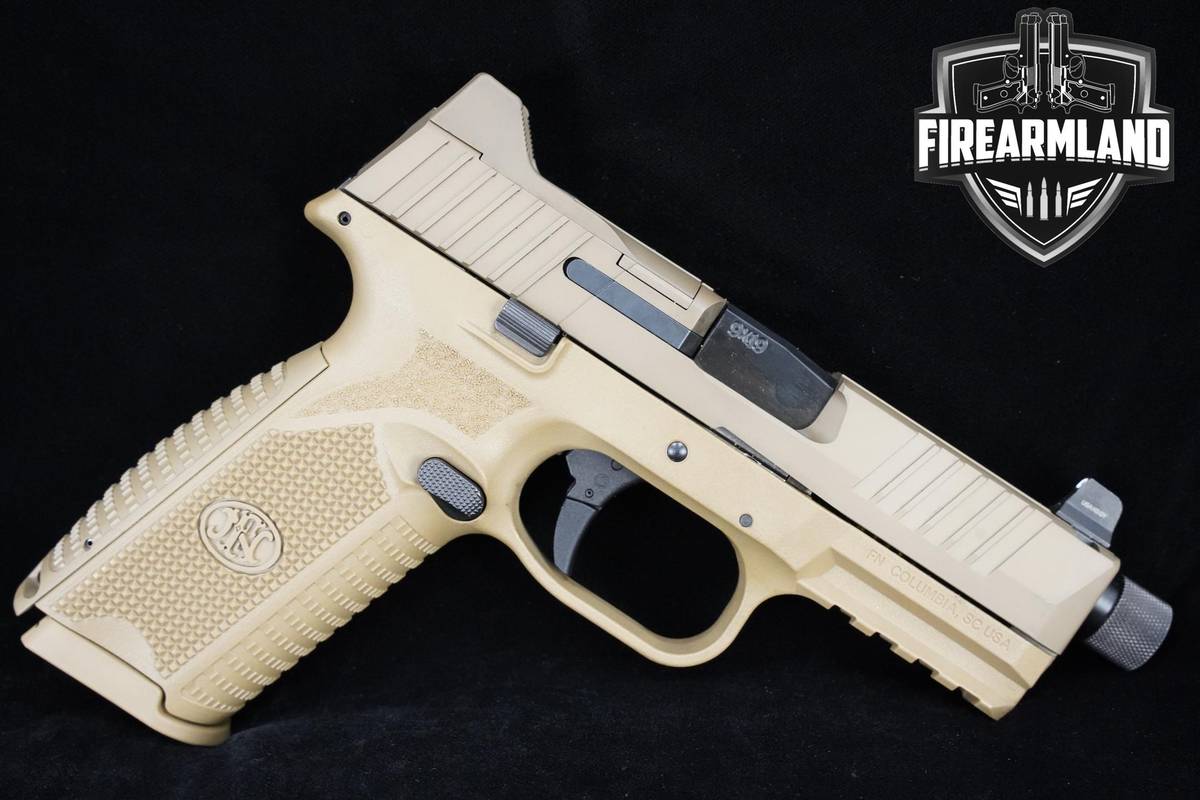 FN 509 Tactical 9mm 4.6" FDE FN 509T DUTY OPTIC READY +2 MAGS & ORIG BOX
