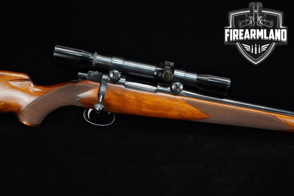 Sako L46 Riihimaki 222 Rem 26.7" Blued Sako L-46 Mannlicher +OPTIC