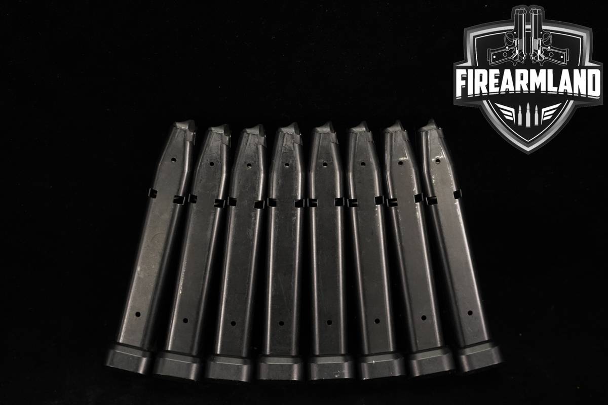 EIGHT (8) Sig Sauer P320 21 Round Magazines 9mm Luger P-320 Mags