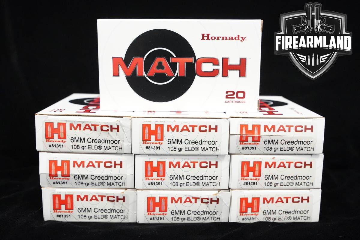 6mm Creedmoor Ammo 6mm-Creedmoor Ammo 200 ROUNDS