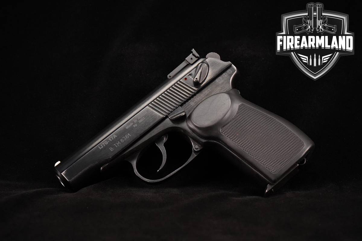 Imez Makarov 380 ACP 3.6" Blue +2 MAGS & HOLSTER