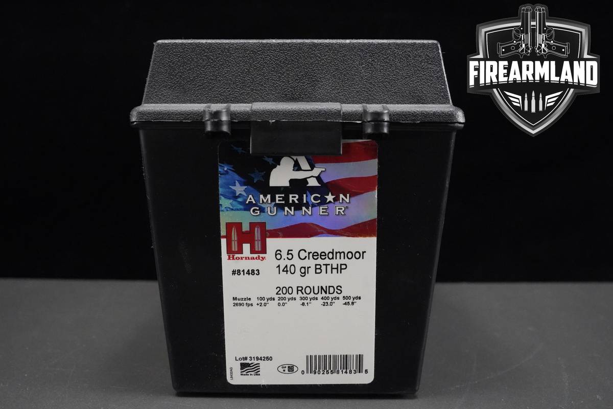 6.5 Creedmoor Ammo 6.5-Creedmoor Ammunition 200 ROUNDS