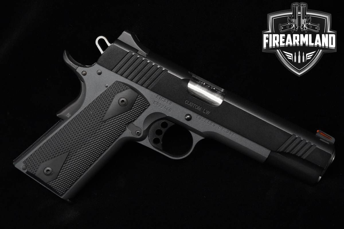Kimber 1911-A1 Custom LW Shadow Ghost 45 ACP 1911 Kimber +ORIG CASE