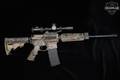 Smith & Wesson (S&W) M&P-15 Sport II .300 AAC Blackout (7.62x35mm) Woodland Camouflage in Excellent Condition Image 4