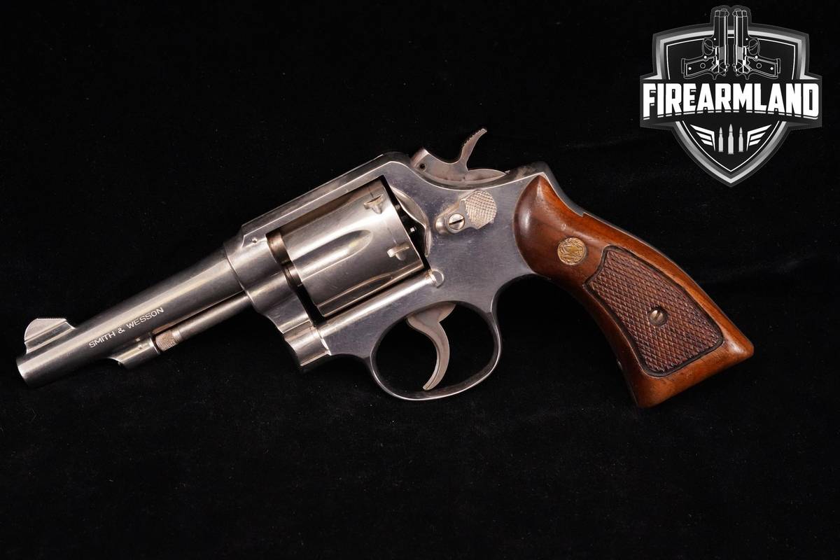 1973 Smith & Wesson S&W Model 10 10-5 Military Police 38 Special 4" DA/SA