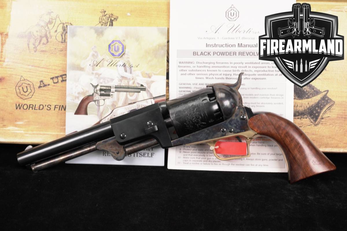 A Uberti 1848 Whitneyville Dragoon 44 BPM 7.5" +ORIG BOX