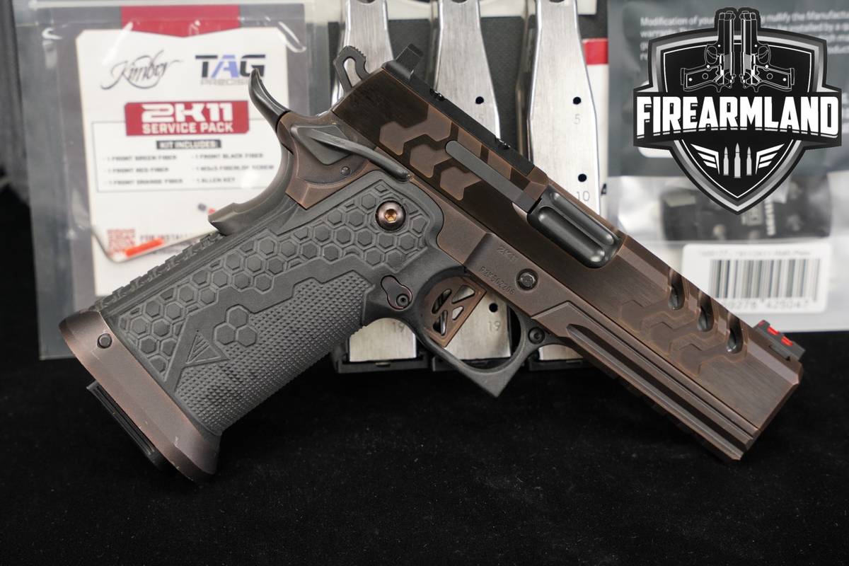 Kimber 2K11 Pro Royal 9mm 4.25" Bronze PVD 1911 2011 +4 MAGS & ORIG CASE