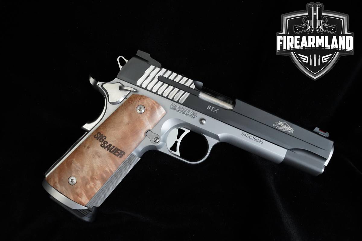 Sig Sauer STX 45 ACP 1911 5" Sig-Sauer STX 1911A1 2MAGS & ORIG CASE