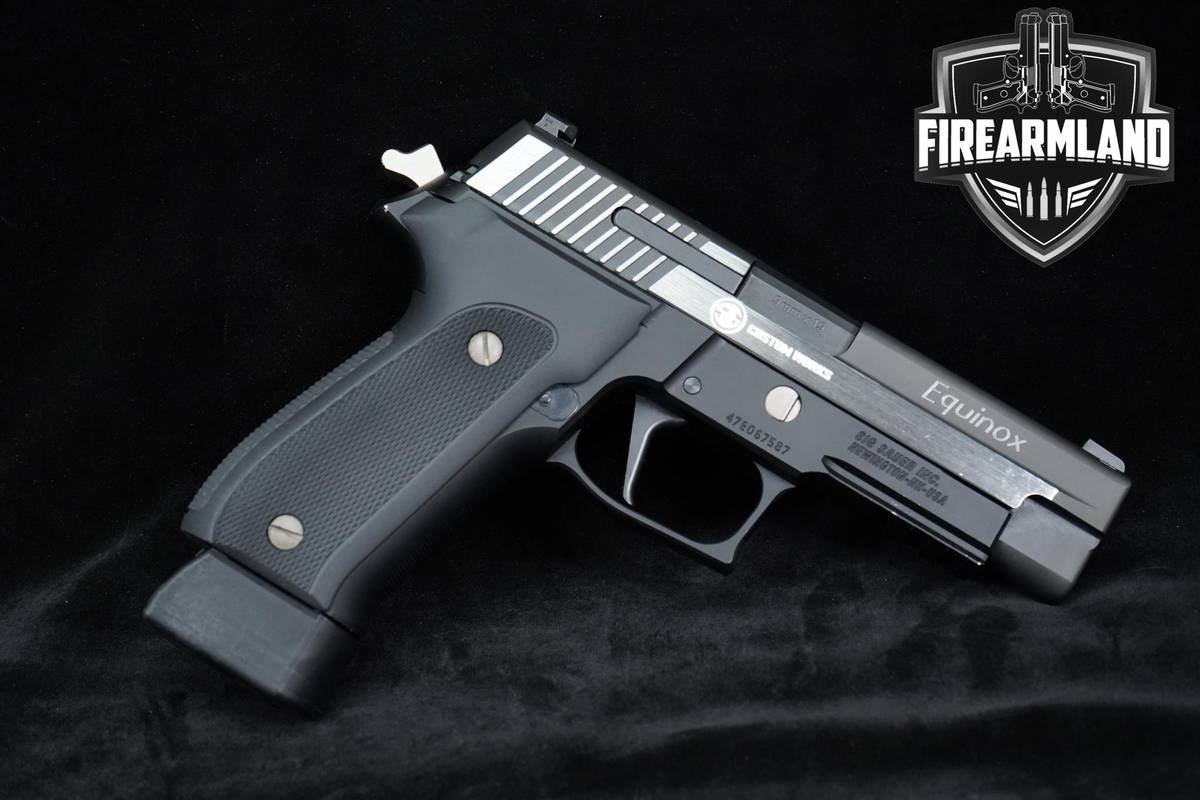 Sig Sauer P226 Custom Works Equinox 9mm 4.4" P-226 +3 MAGS & ORIG CASE