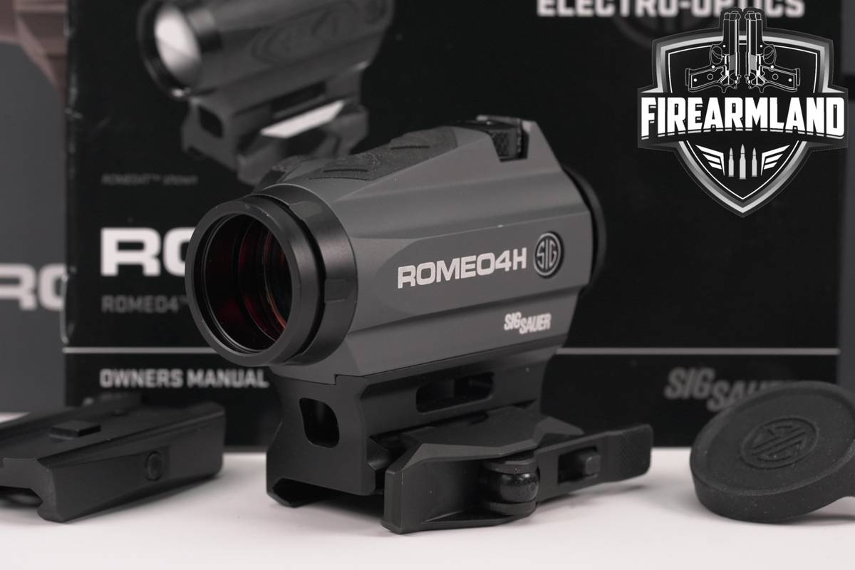 Sig Sauer Romeo4H Ballistic Circle-Dot Quadplex Reticle Red Sight ROMEO 4H