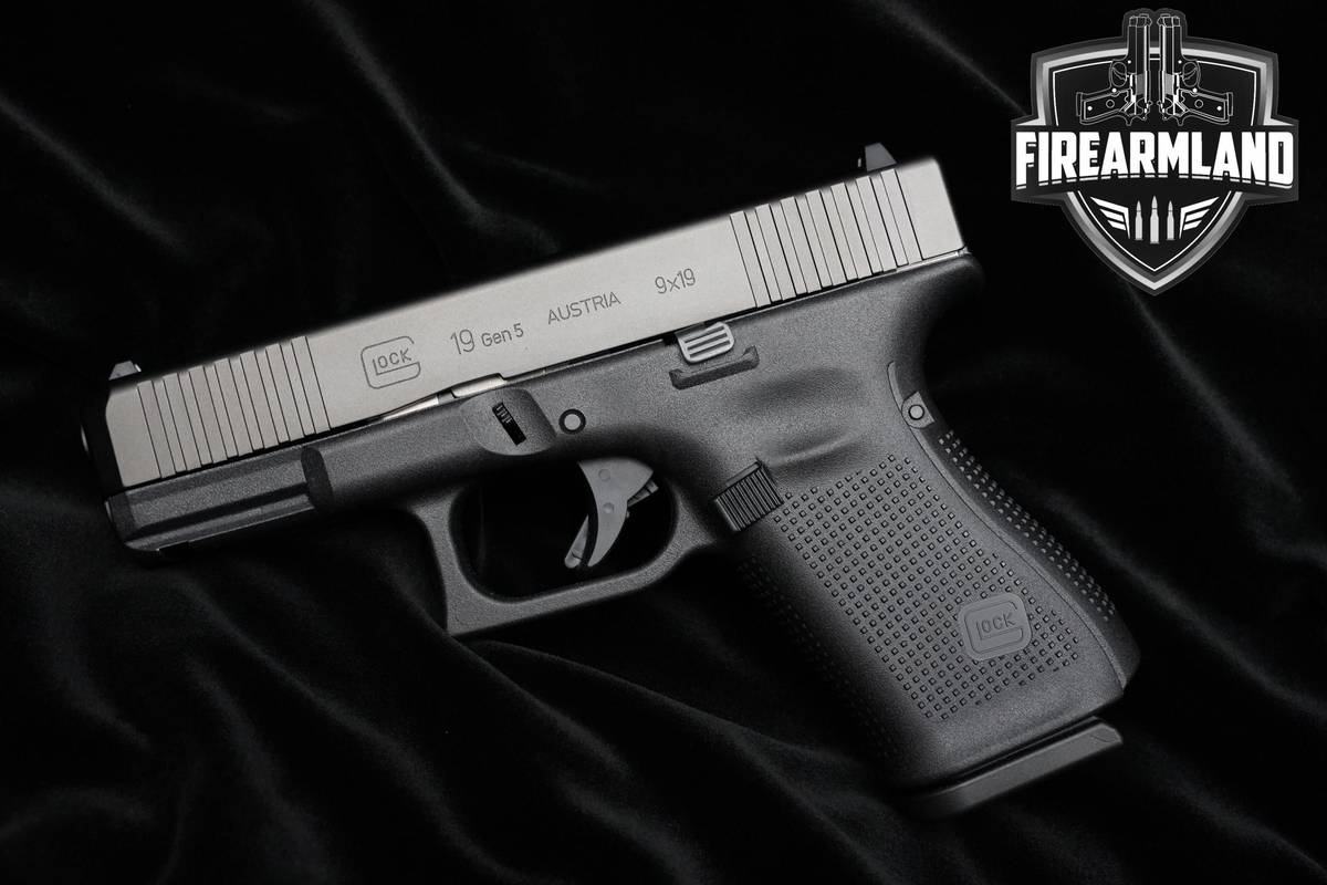 ORIG CASE Glock 19 Gen5 9mm 4.02" Austria 15+1 Glock 9 19 G19 Gen5 3MAGS