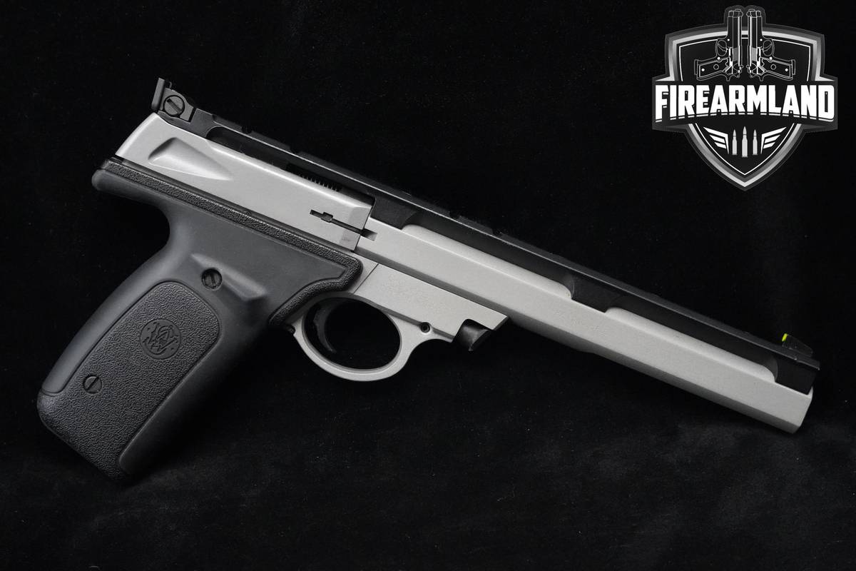 Smith & Wesson (S&W) Model 22S Target 22LR 7" Matte Silver S&W 22S 22-S