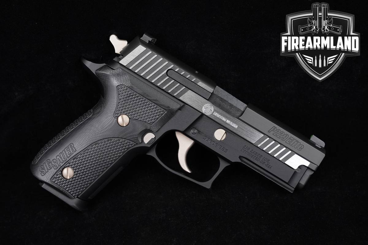 Sig Sauer P229 Equinox Elite Custom Works 9mm SRT P-229 +3 MAGS & ORIG CASE