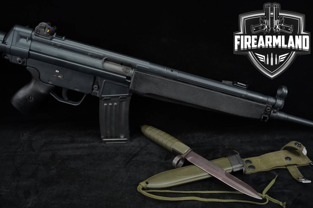 PRE BAN! Heckler & Koch HK 93 A3 223-Rem 16" HK93 +2 MAGS & BAYONET