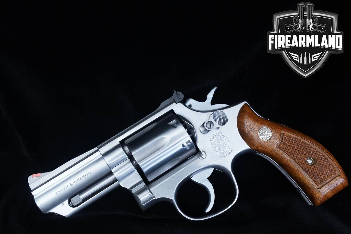 1986 Smith & Wesson (S&W) Model 66-2 Combat Magnum Stainless 357 Magnum S&W