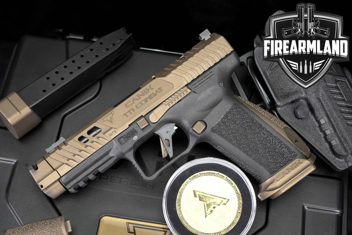 Canik TTI Combat 9mm Optics-Ready +2 MAGS, ORIG CASE & HOLSTER