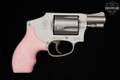 Smith & Wesson (S&W) Model 642-2 Pink and Black Boot Grips Package .38 Spl. Satin Stainless in Excellent Condition Image 5