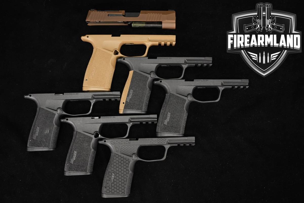 SIX 6 Sig Sauer P365 XMacro Grip Module Lot Pistol Grips P-365