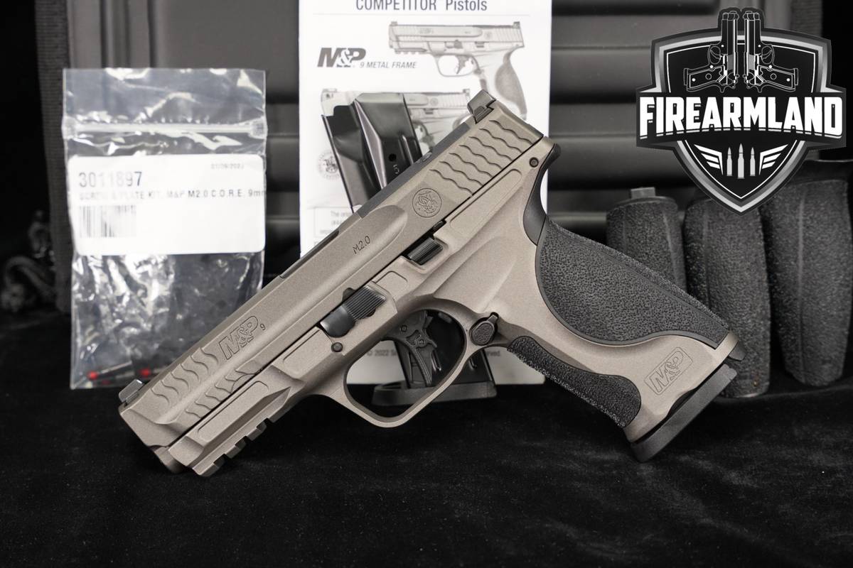 Smith & Wesson M&P9 M2.0 Metal Full Size Optics-Ready NTS S&W M&P 9 +2 MAGS