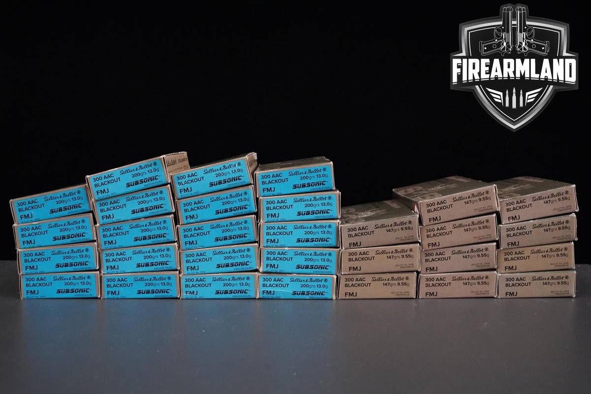 300 AAC Blackout Ammo 600 ROUNDS