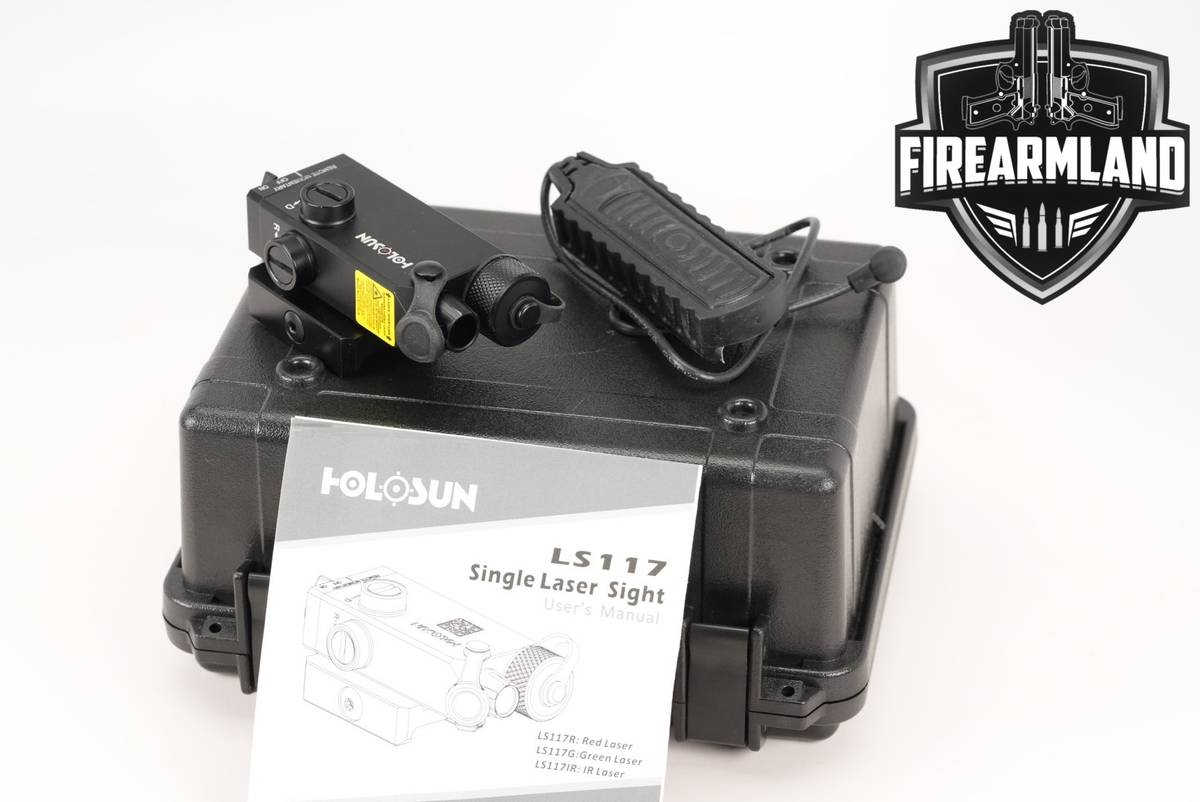 Holosun LS117G Single Laser Sight Green LS 117 +ORIG CASE