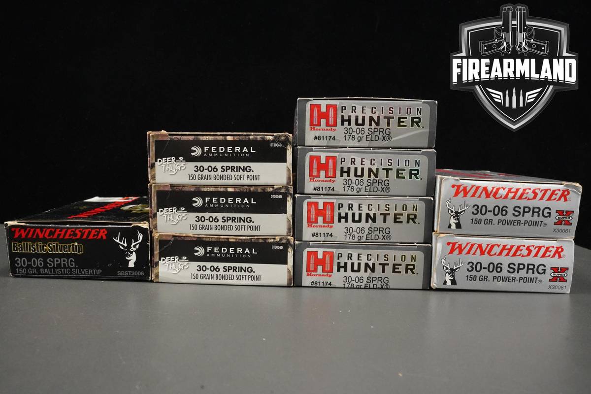 30-06 Ammo 30-06 Ammunition 200 ROUNDS