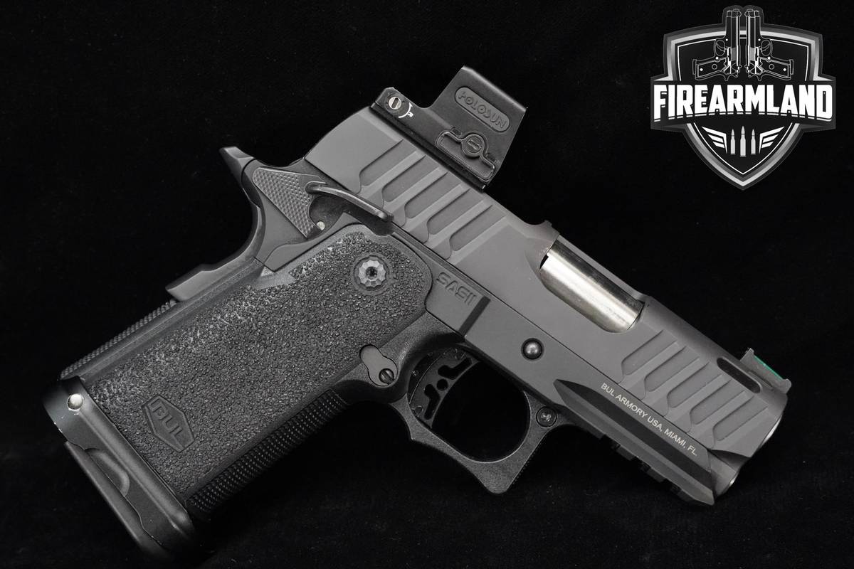 Bul Armory SASII Ultralight 9mm 1911 3.25" SAS II 2011 +HOLOSUN EPS