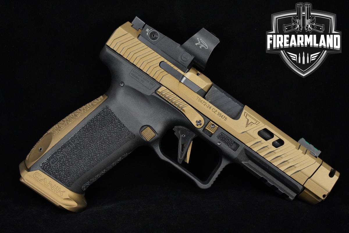 Canik TTI Combat 9mm 4.6" TTI Bronze Canik TTI-Combat +2 MAGS & ORIG CASE