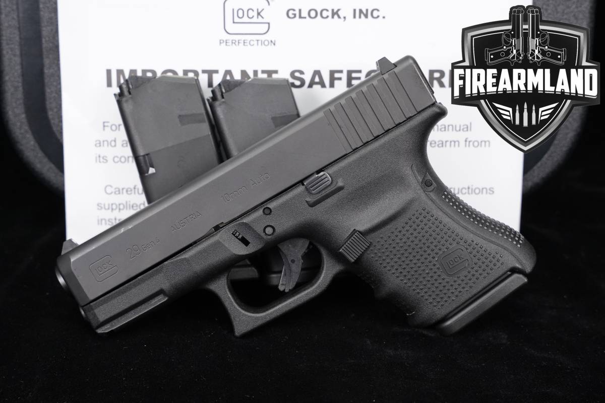 Glock 29 Gen4 G29 AUSTRIA 10mm 3.78" Gen 4 +3 MAGS & ORIG CASE