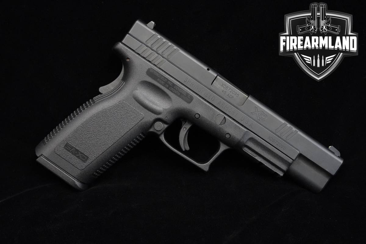 Springfield Armory XD-45 Tactical 45 ACP 5" XD-45 XD45 +2 MAGS & ORIG CASE
