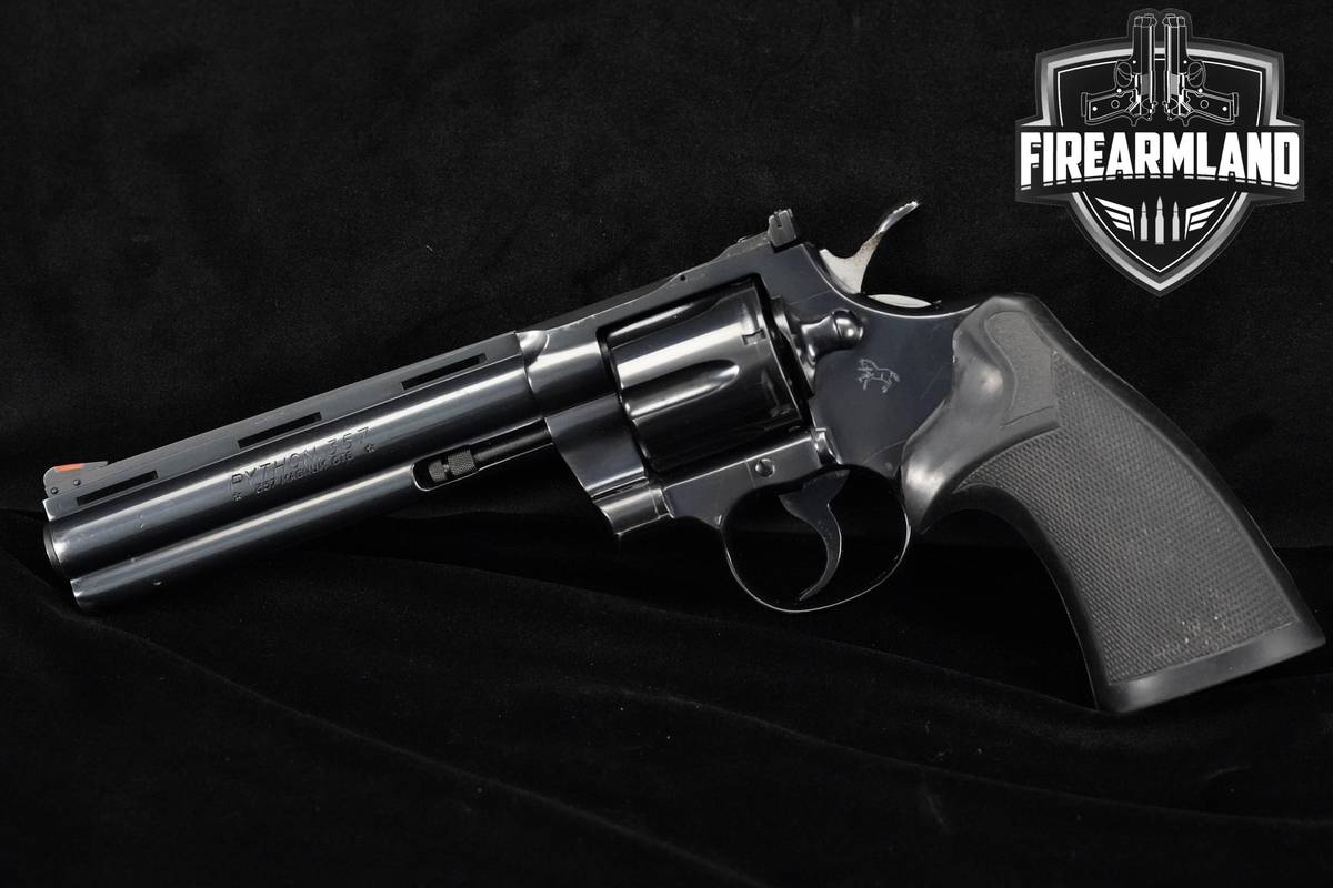 CLASSIC 1975 Colt Python 357 Magnum 6" Blued Colt VENT RIB DA/SA Python