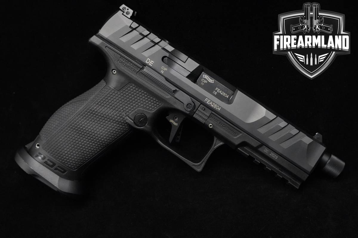 Walther PDP FS PRO 9mm 5.1" Walther-PDP Tactical +3 MAGS & ORIG CASE