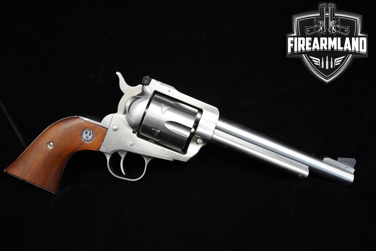 1986 Sturm-Ruger New Model Blackhawk Stainless 357 Magnum 6.5" Ruger