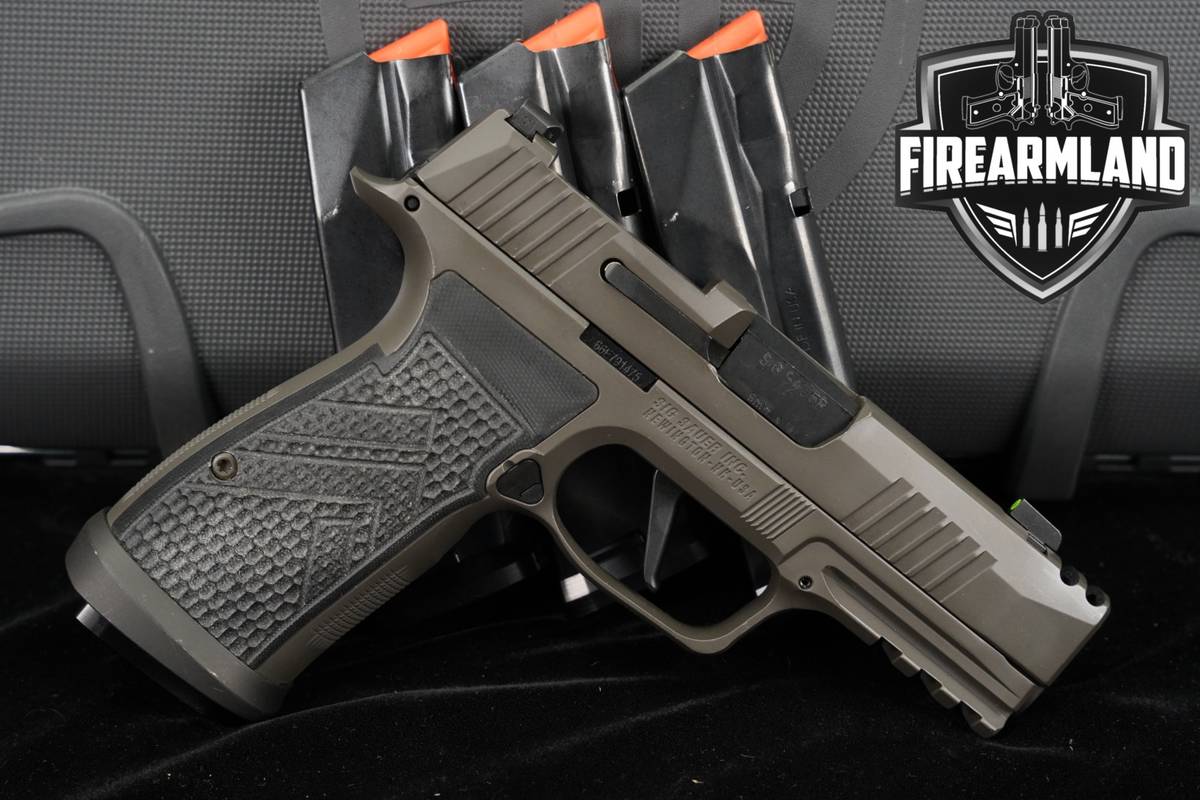 Sig Sauer P365 AXG Legion 9mm Optics-Ready Gray P-365 +4 MAGS & ORIG BOX
