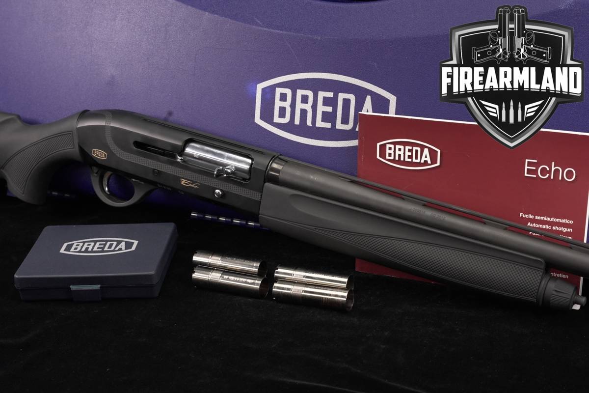 Breda Echo 12-Gauge 28" Black & Synthetic ITALY +ORIG CASE