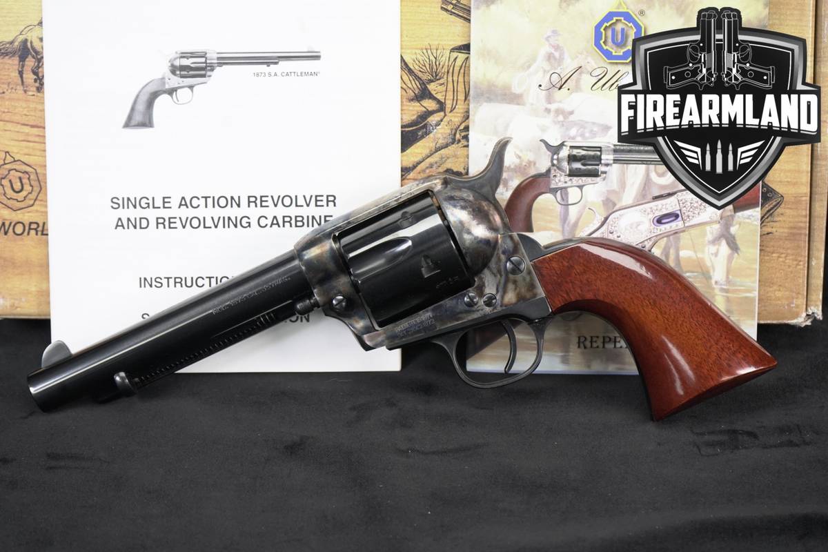 A Uberti 1873 Cattleman II New Model Improved 357 Magnum M1873 SAA