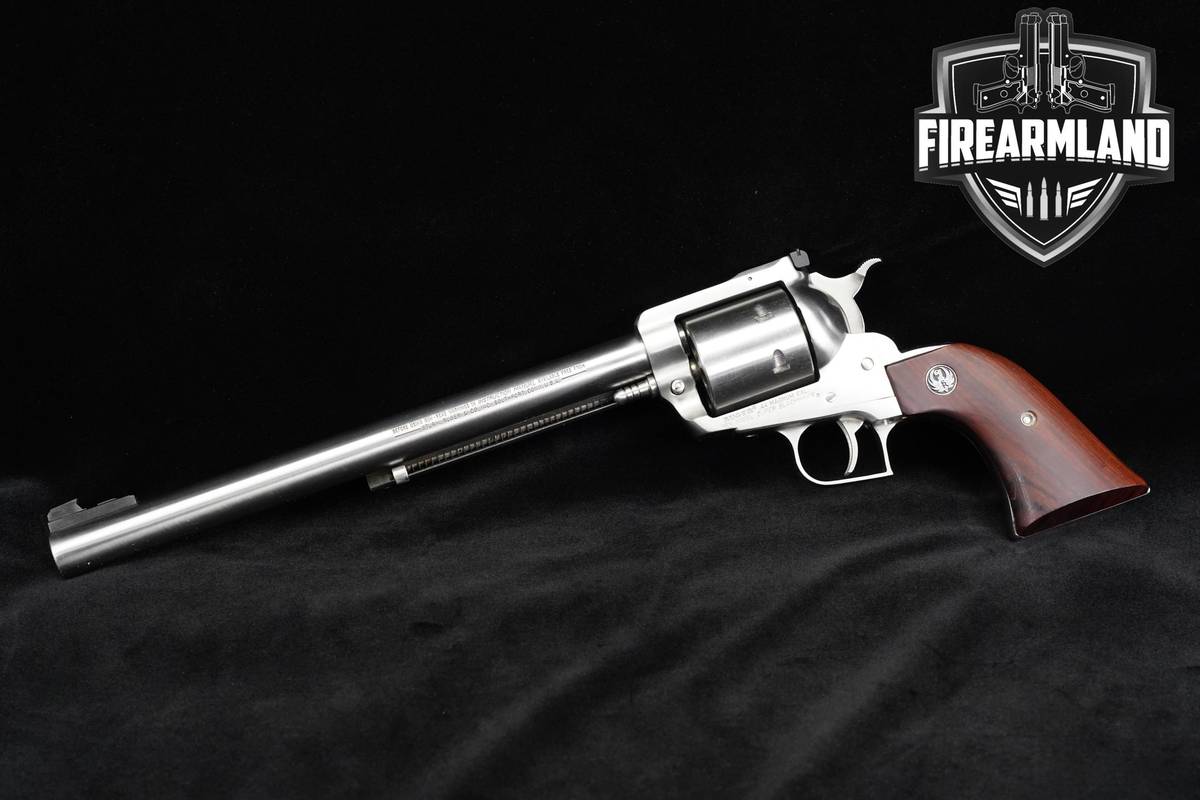 1991 LONG-BARREL Ruger New Model Super Blackhawk 44 Rem Mag 10.5" Revolver