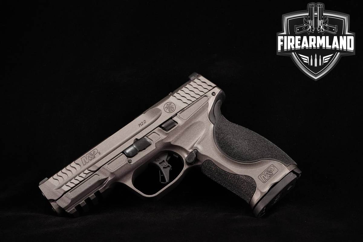 Smith & Wesson S&W M&P9 M2.0 Metal 9mm 4.25" Gray S&W M&P9-M MP9 +ORIG BOX