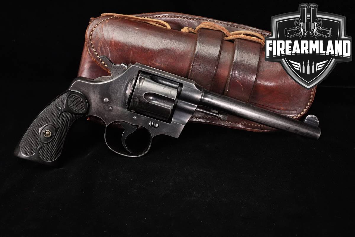 1922 Colt Army Special 38Special 6 Blued DA/SA +HOLSTER