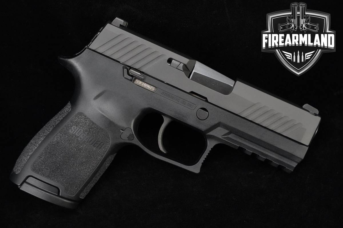 Sig Sauer P320 Nitron Compact 45 ACP Nitron P320 7MAGS, ORIG CASE & HOLSTER