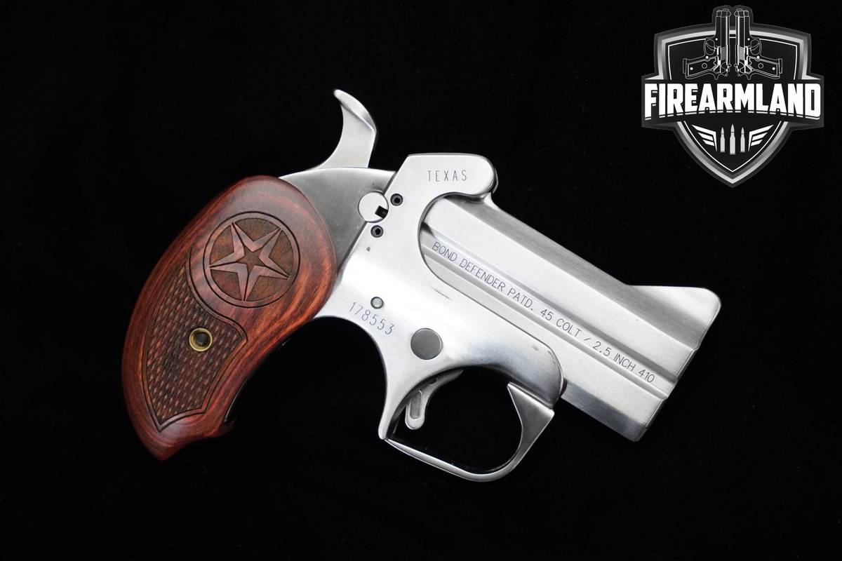 Bond Arms Texas Defender 45 LC/410 3" Stainless Steel Bond-Arms +ORIG CASE